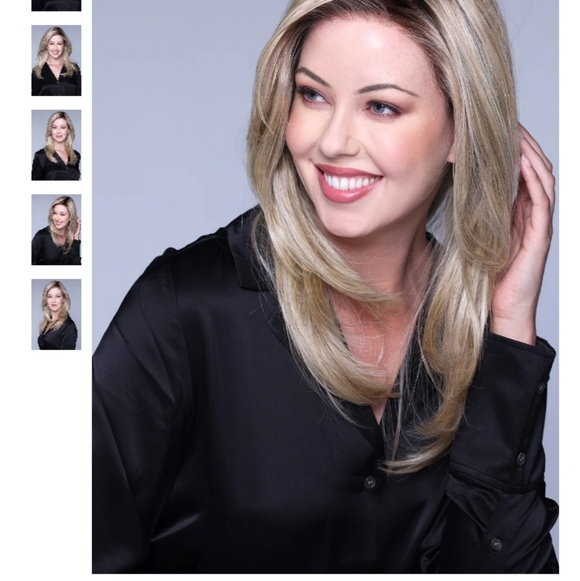 Belle Tress Beverly Hills In Mocha Maple Brown Extended Lace Frontleft MonoPart - Picture 14 of 14